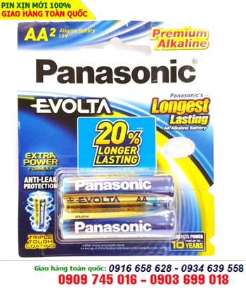 Panasonic LR6EG/2B; Pin AA Panasonic Evolta Extra Power LR6EG/2B Alkaline 1.5v _Thailand